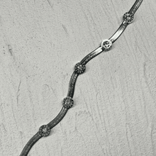 Chunky Sterling Silver Numerical Bracelet