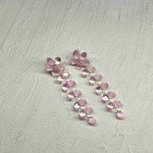 Fashion Zircon Long Tassel Earrings