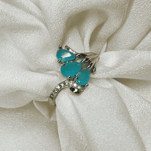 Classic Turquoise Oval Rings