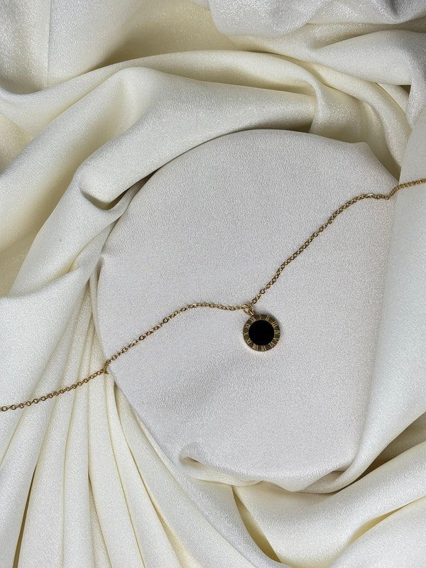 Timeless Roman Numerical Pendant
