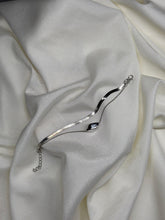 Double Chain Twisted Slab Bracelet