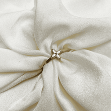 Stainless Steel Clover Ring