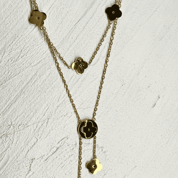 Stainless Steel Clover Necklace
