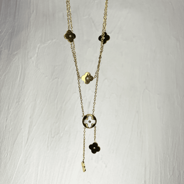 Stainless Steel Clover Necklace