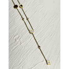 Black Four Leaf Clover Necklace